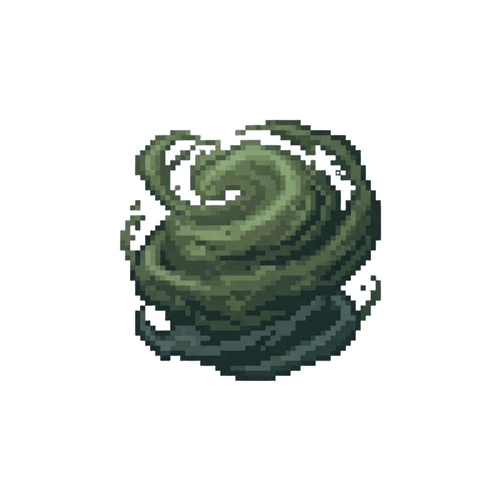 A Murky Olive-green Necro Mist
