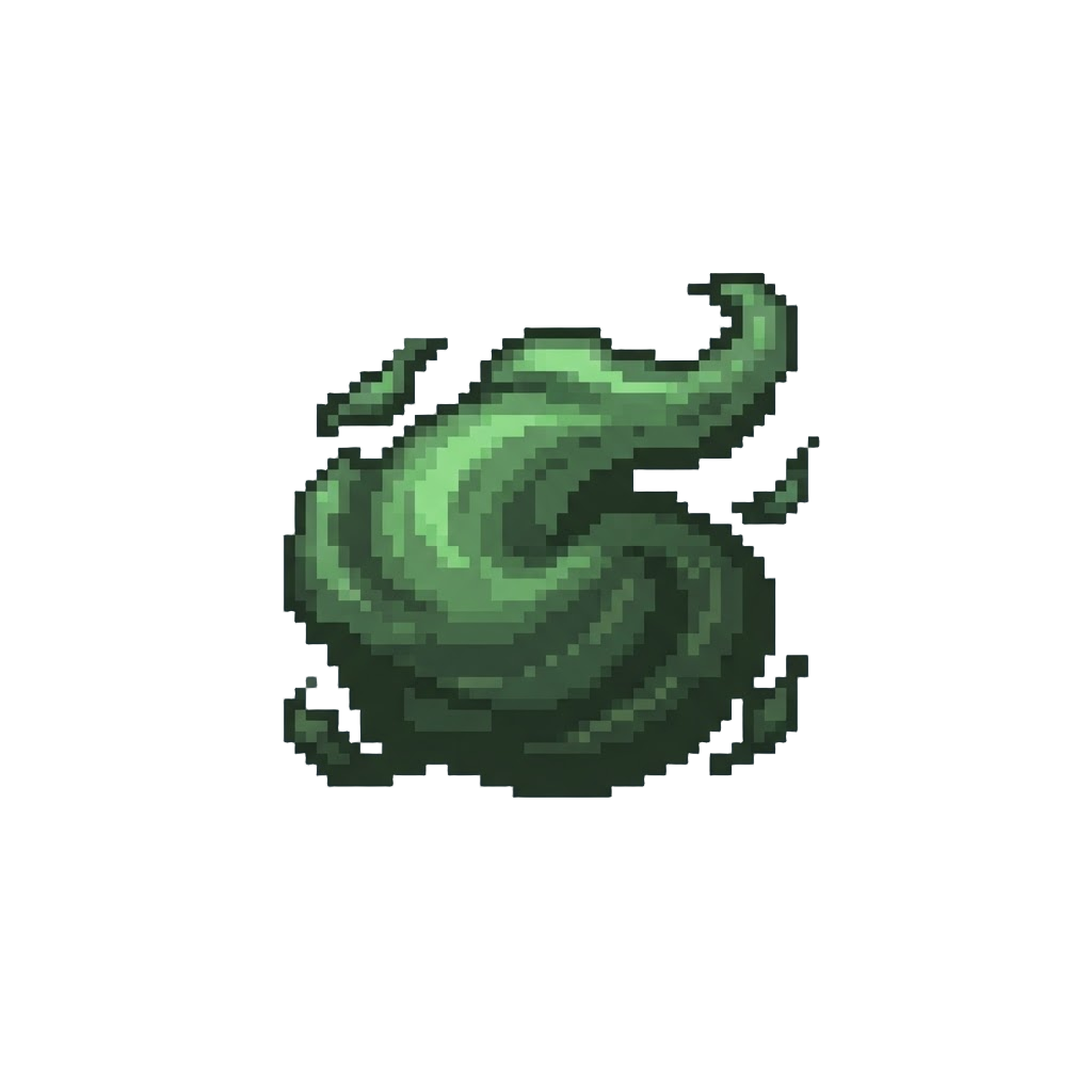 A Toxic Green Shadowy Mist