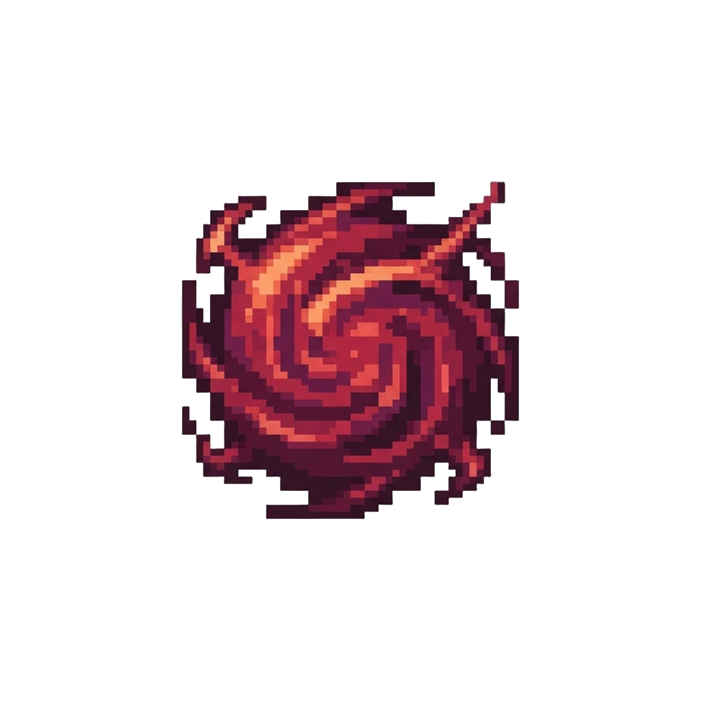 A Sinister Red Dark-energy Aura