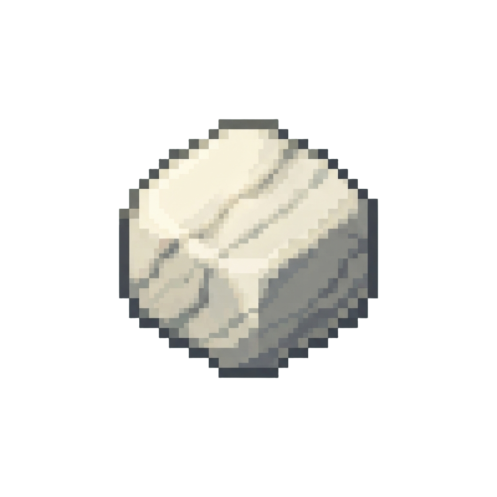 Smooth Pale Marble Stone