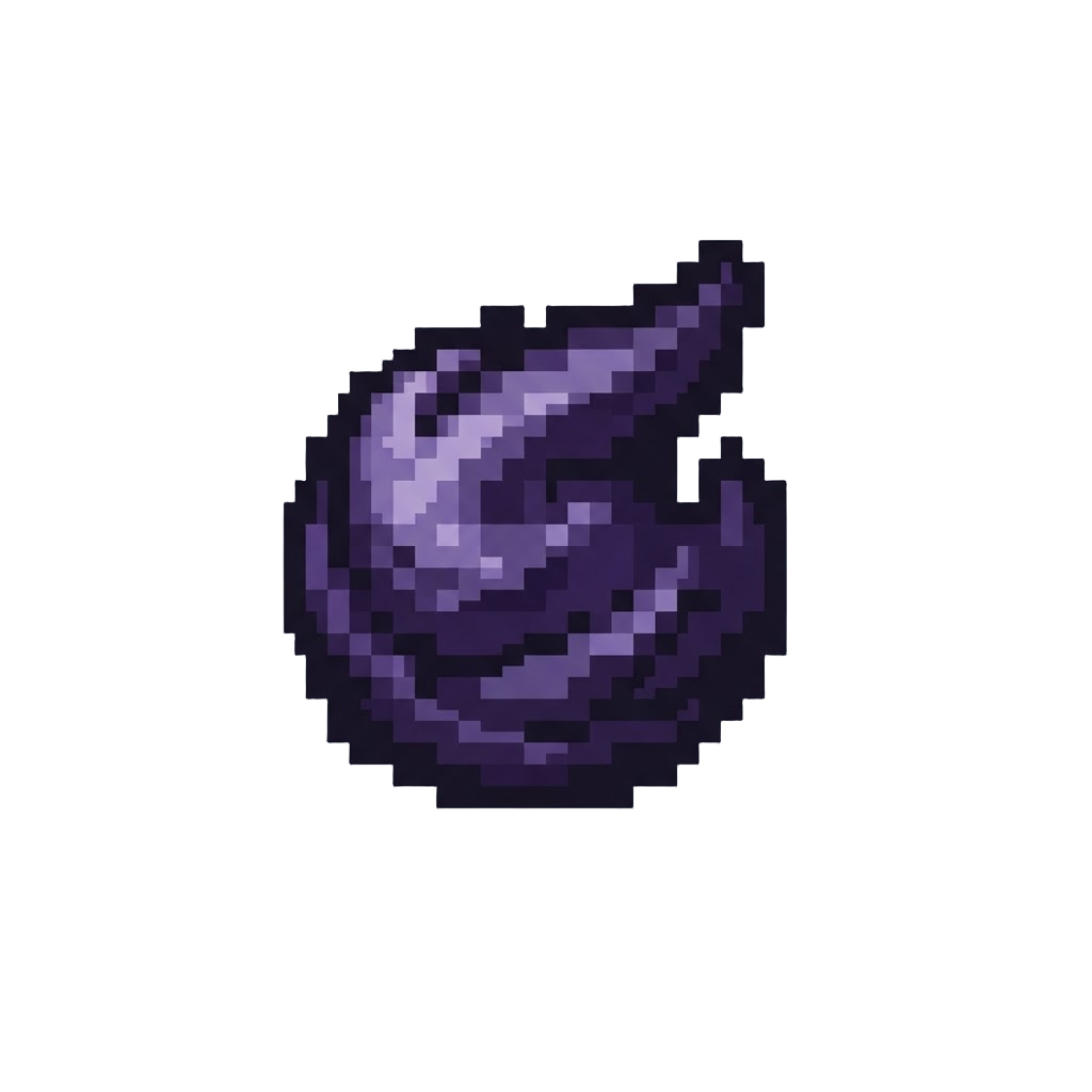 A Dark Purple Shadow Aura