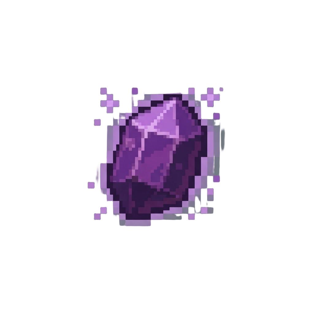 A Deep Violet Magical Glow