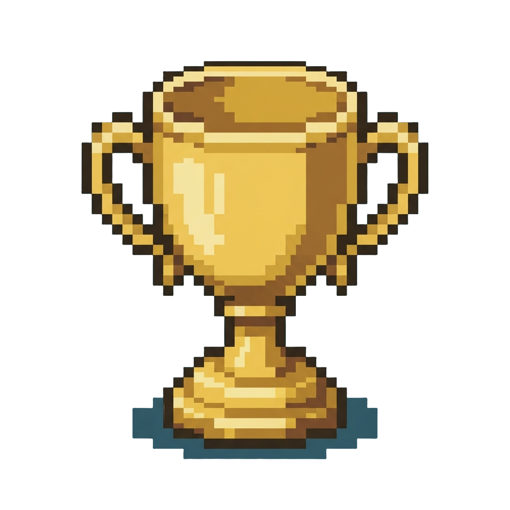 A Giant Golden Floating Trophy