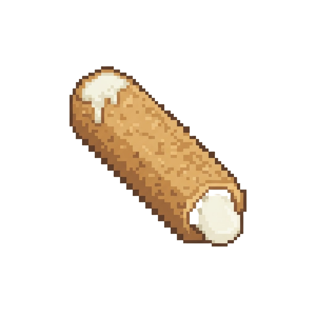 A Crispy Fried Mozzarella Stick