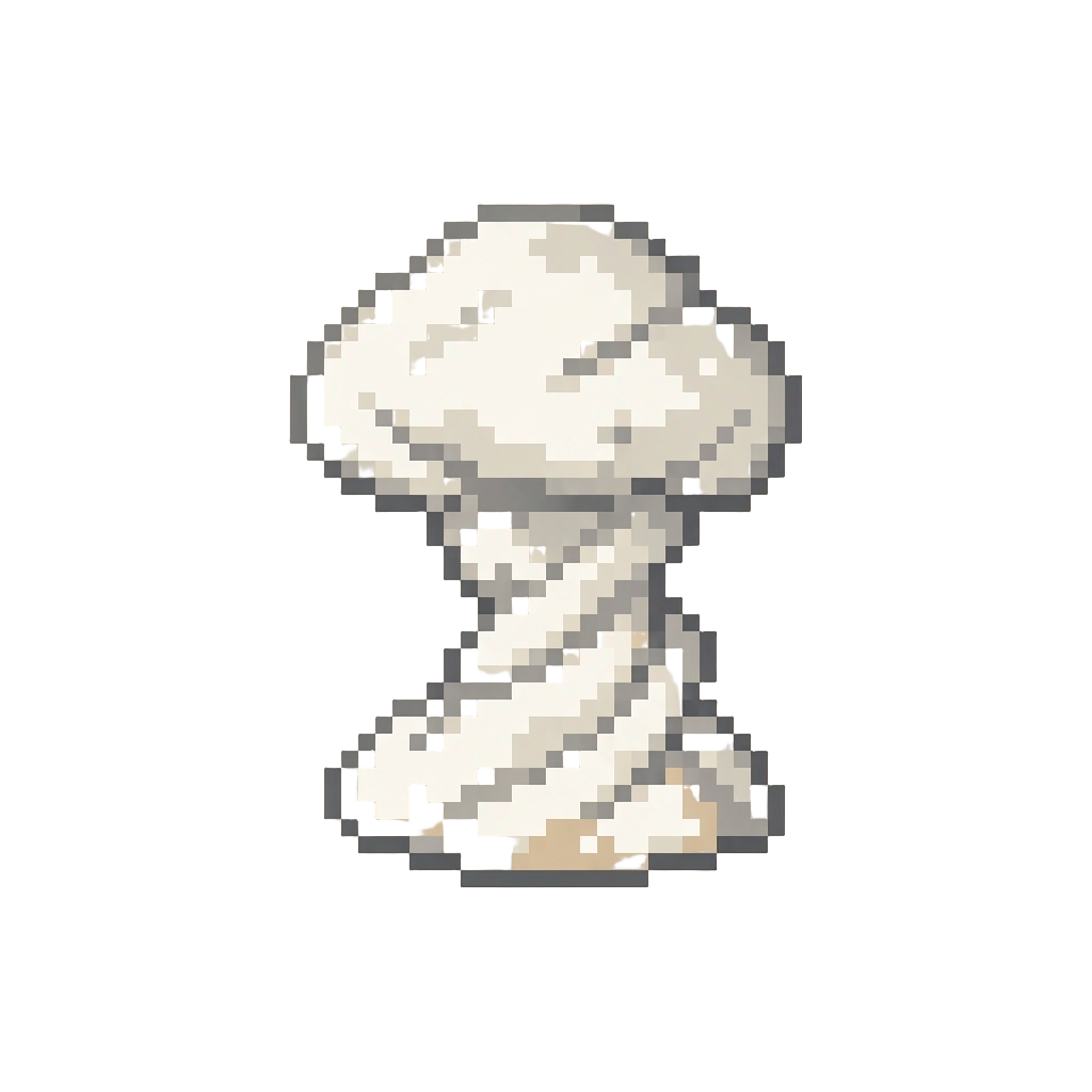 A Swirling Chalk-white Dust Mushroom Cloud Blooming Dramatically Across the Fields