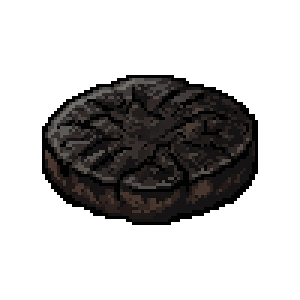 A Rock-hard Scorched Patty That Bounces Right Off the Counter Onto the Floor