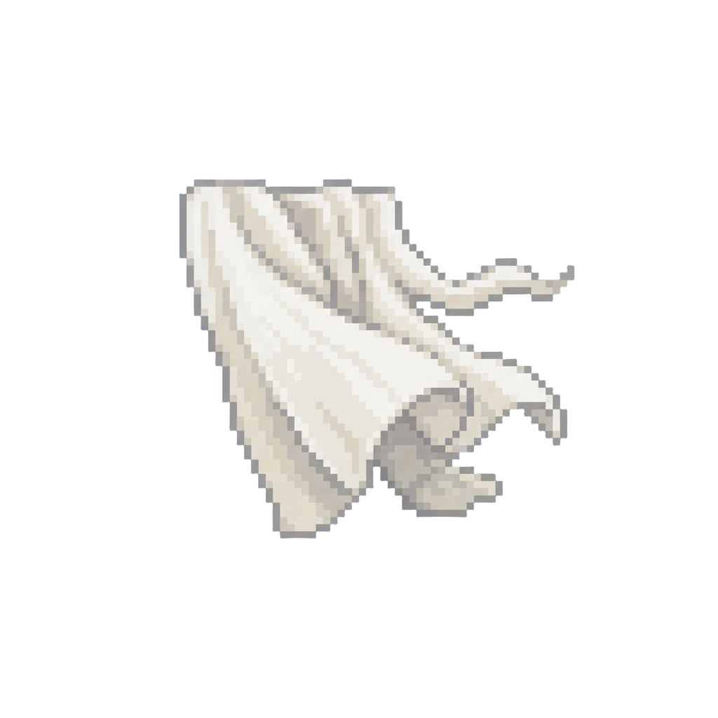A Noisy Gust of Wind Flapping a Loose Window Curtain Into @image1's Face
