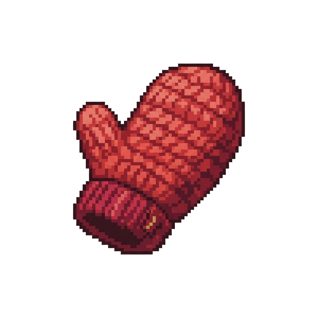 A Soft Woolen Mitten