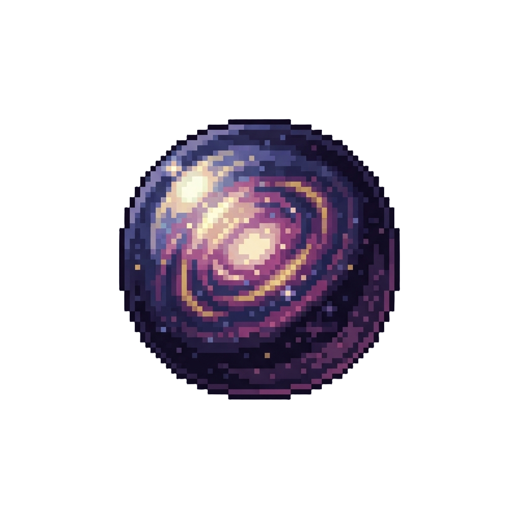 A Brilliant Cosmic Orb
