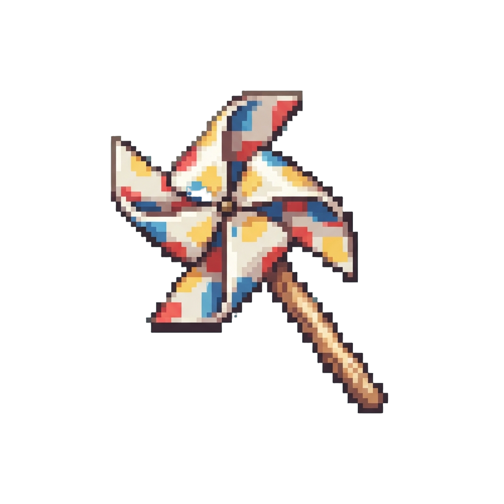 A Tiny Paper Windmill