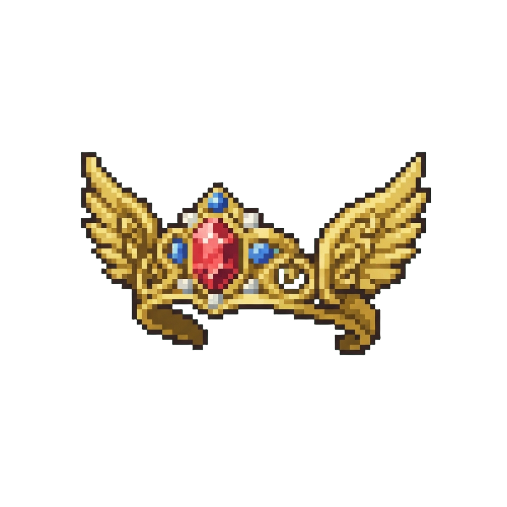 A Majestic Winged Tiara
