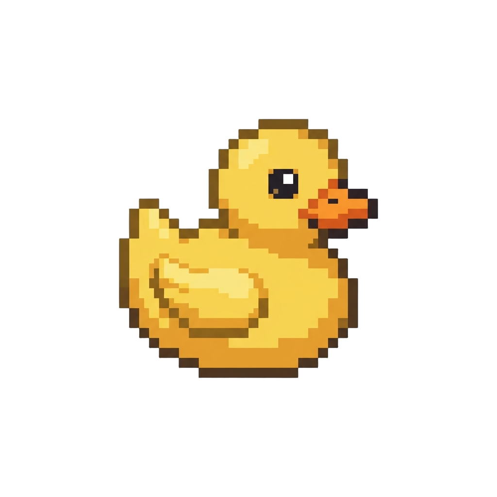 A Cute Rubber Ducky