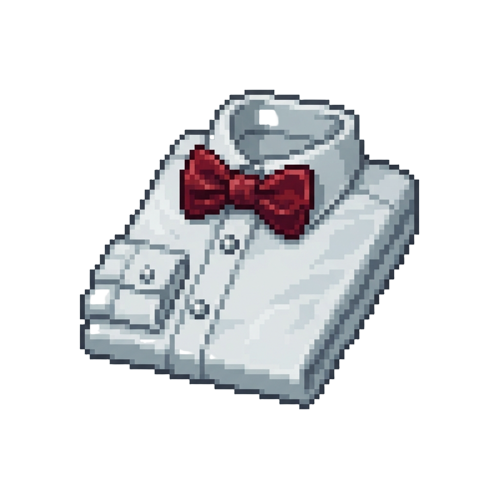 A Fancy Bow Tie and Dress Shirt