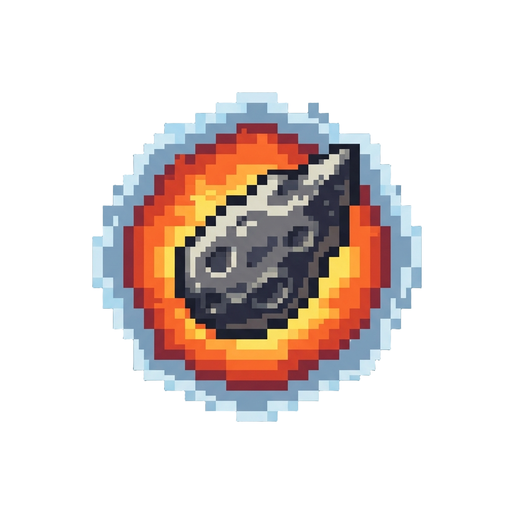 A Roaring Meteor Clash Shockwave