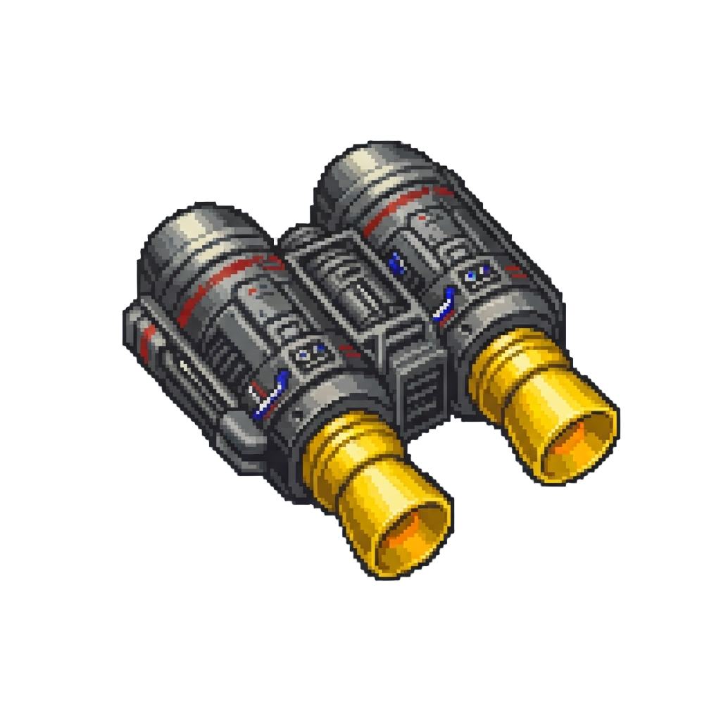 Massive Dual Rear Rocket Boosters and Golden Exhaust Pipes