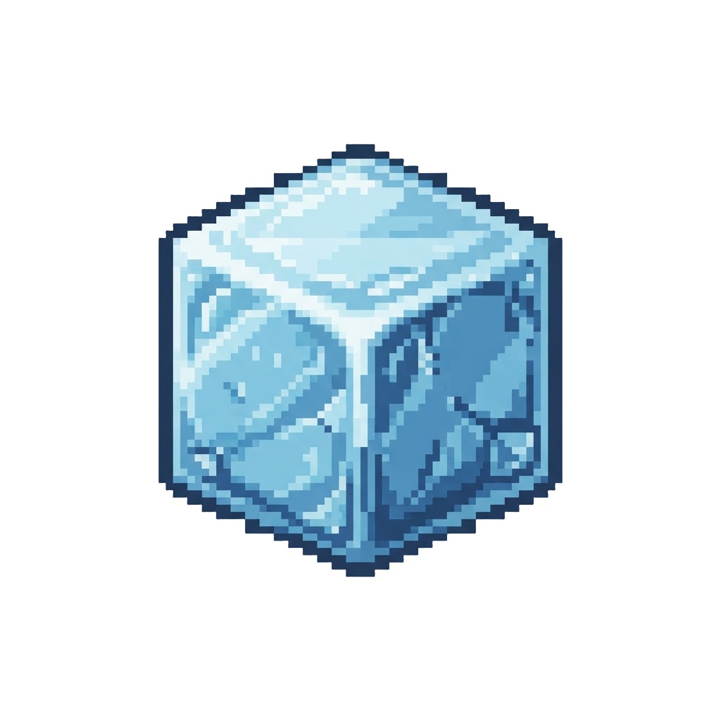 A Slippery Ice Block