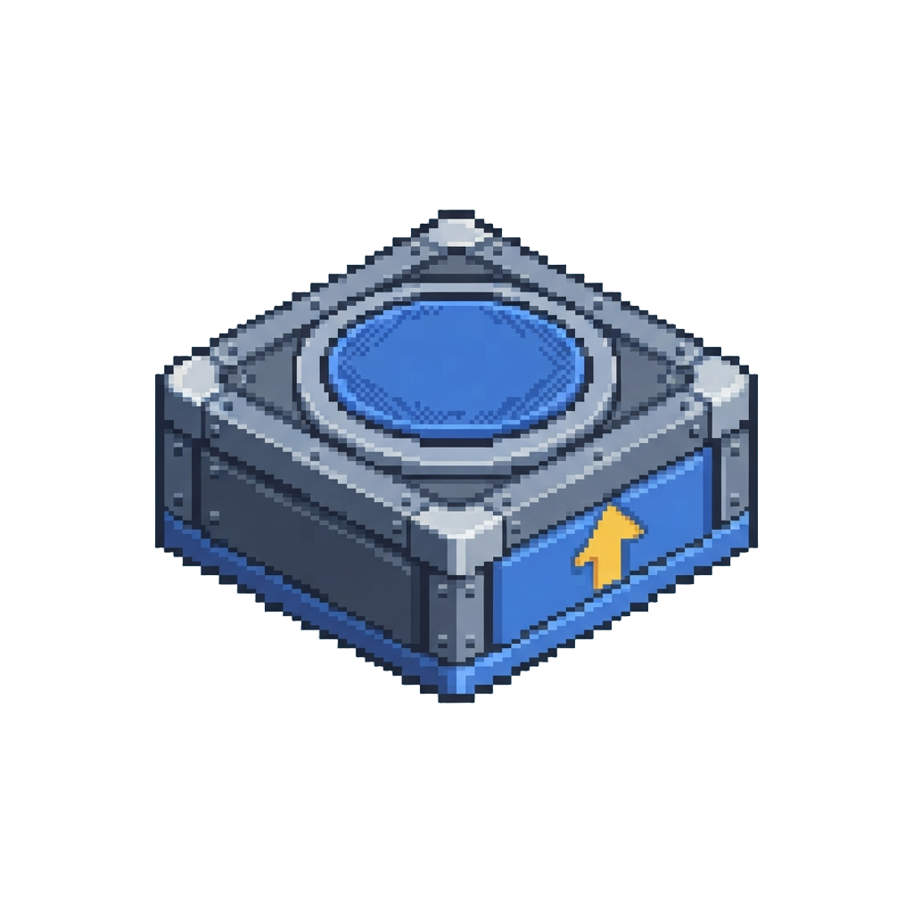 A Bouncing Tramp-pad Block