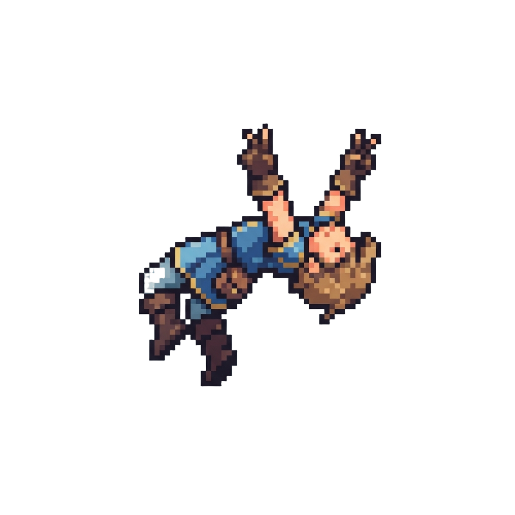 A Backflip Victory Cheer