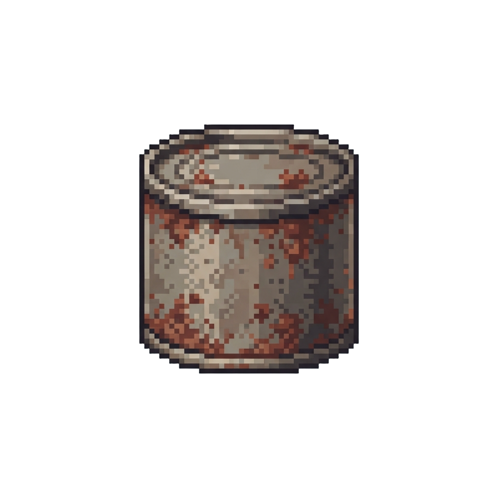 A Rusted Tin Can