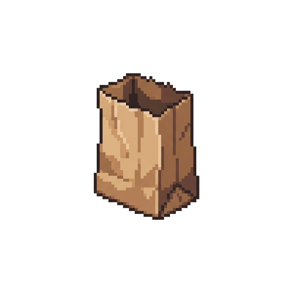 An Empty Paper Bag