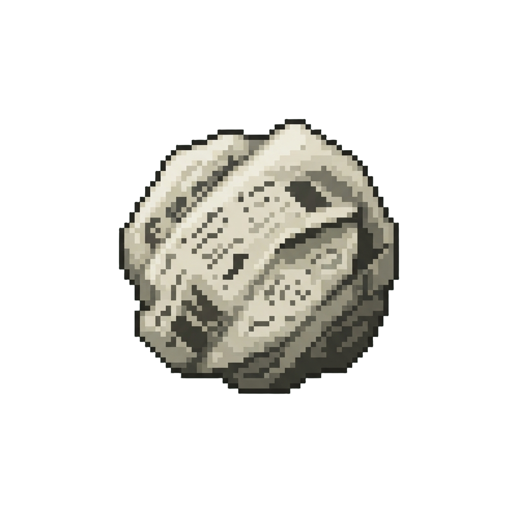 A Crumpled Up Piece of Newspaper