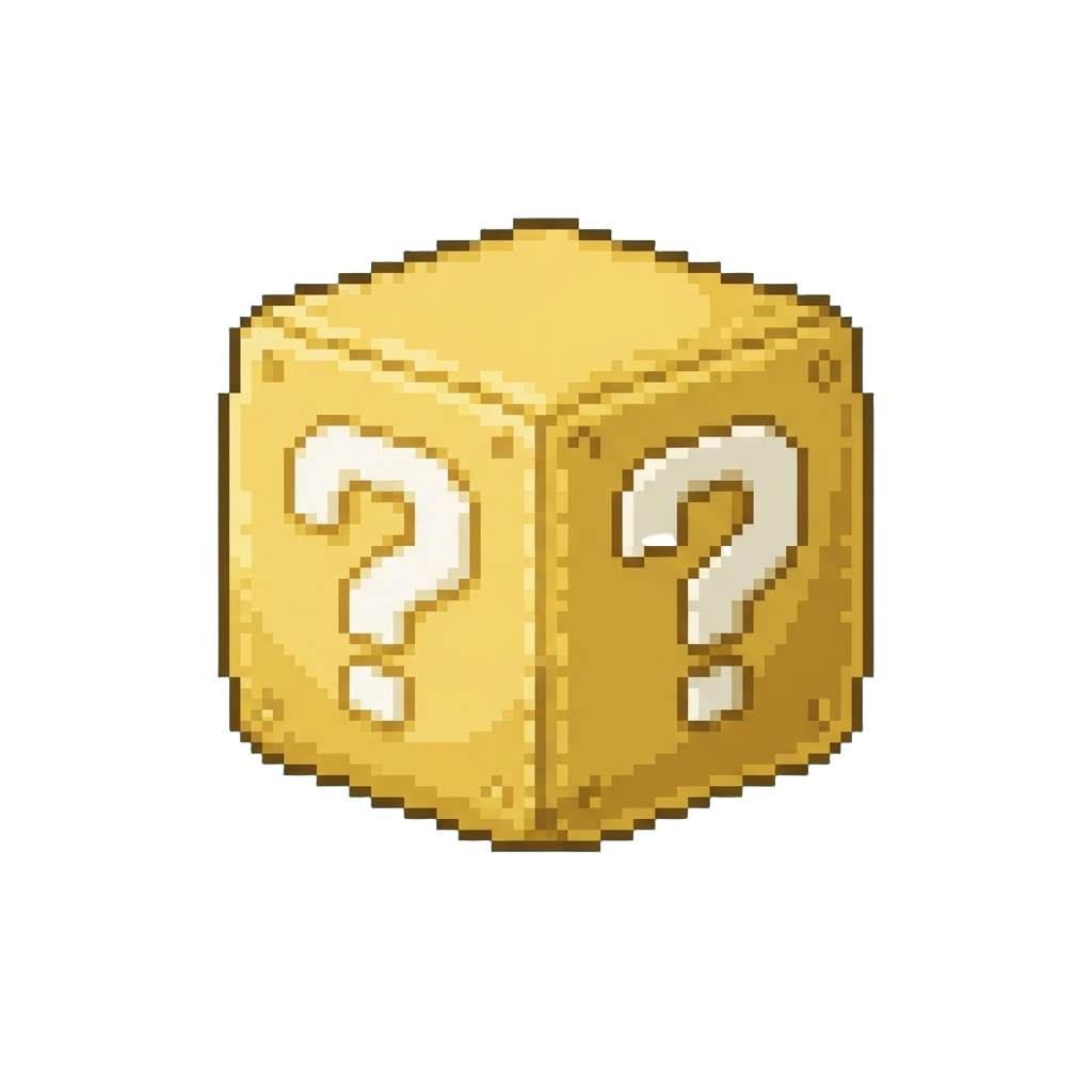 A Plush Mystery Question Block