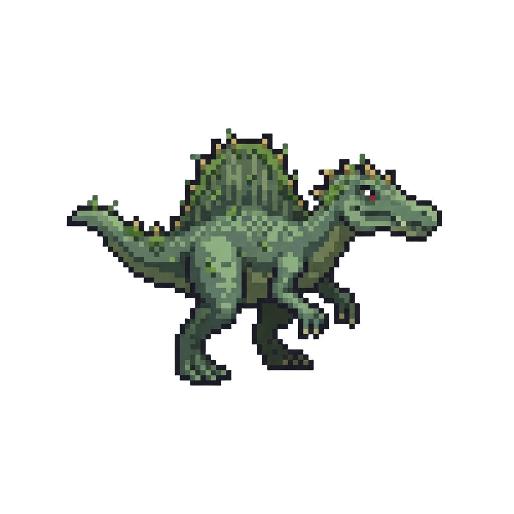 A Mossy Spiky Spinosaurus