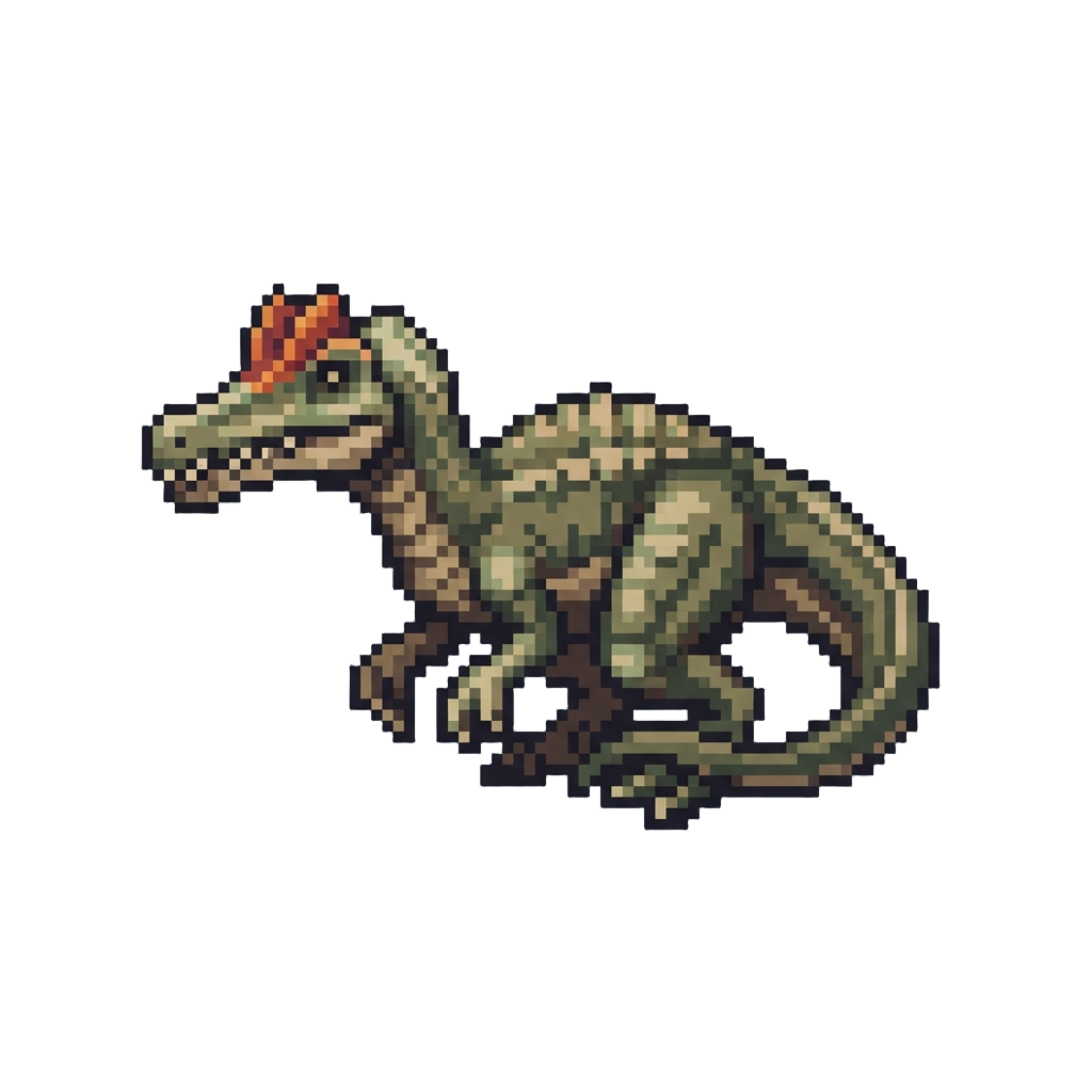 A Fearsome Crest-headed Suchomimus