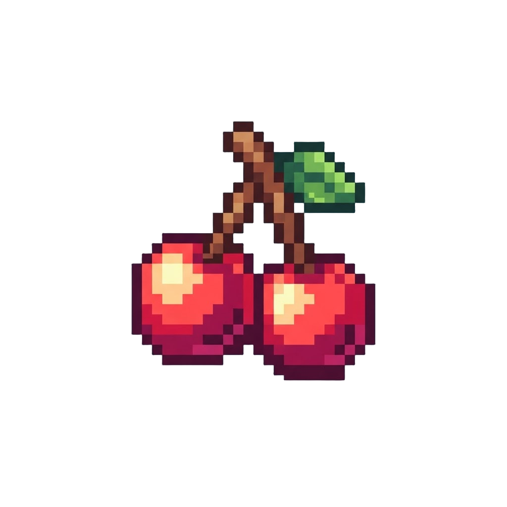 A Glowing Cherry Pair