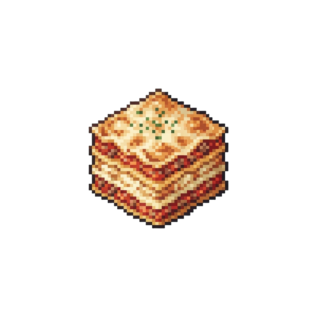A Tiny Microscopic Lasagna Slice the Size of a Coin