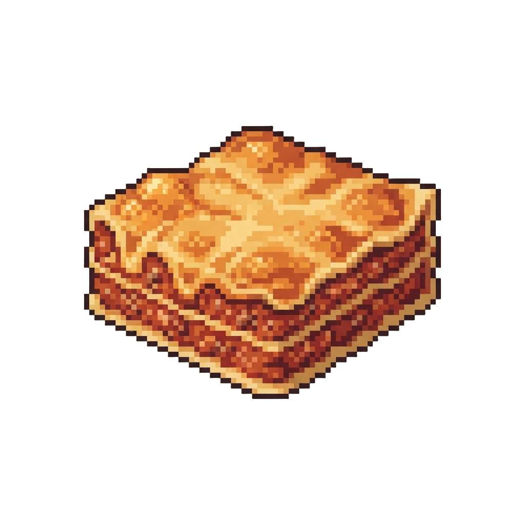 A Cozy Turkey Ragù Lasagna Slice Bubbling with Golden Cheese