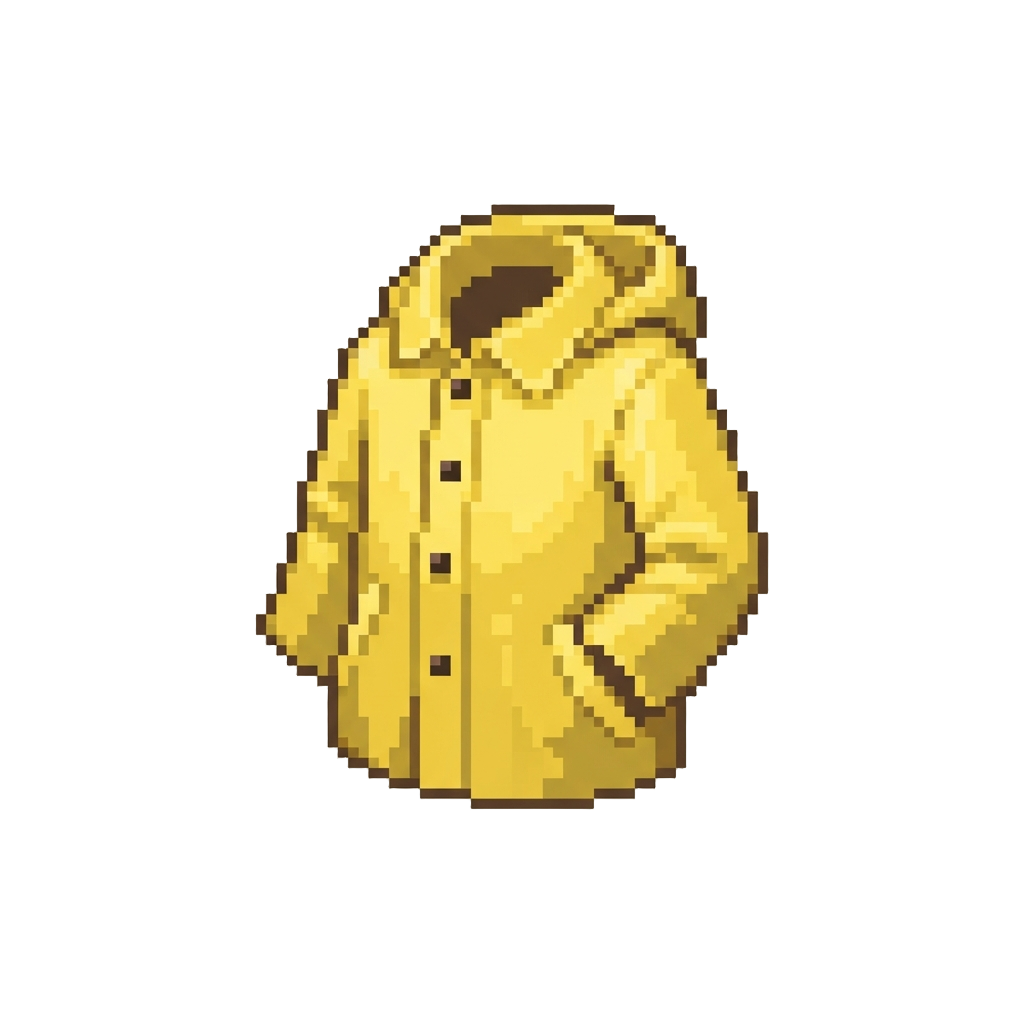 A Bright Yellow Raincoat