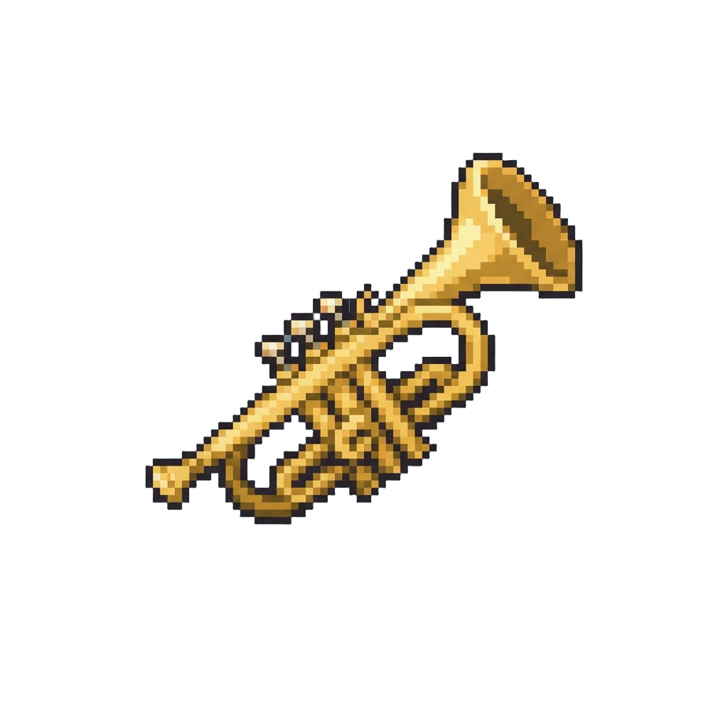 A Sparkling Brass Trumpet