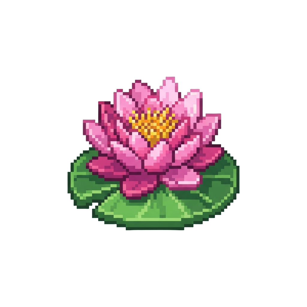 A Colorful Water Lily
