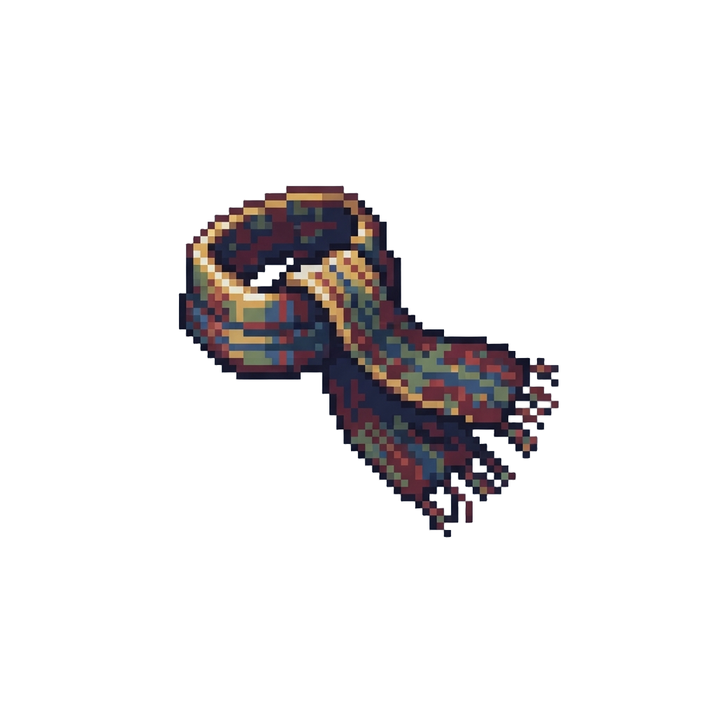 A Flying Plaid Scarf