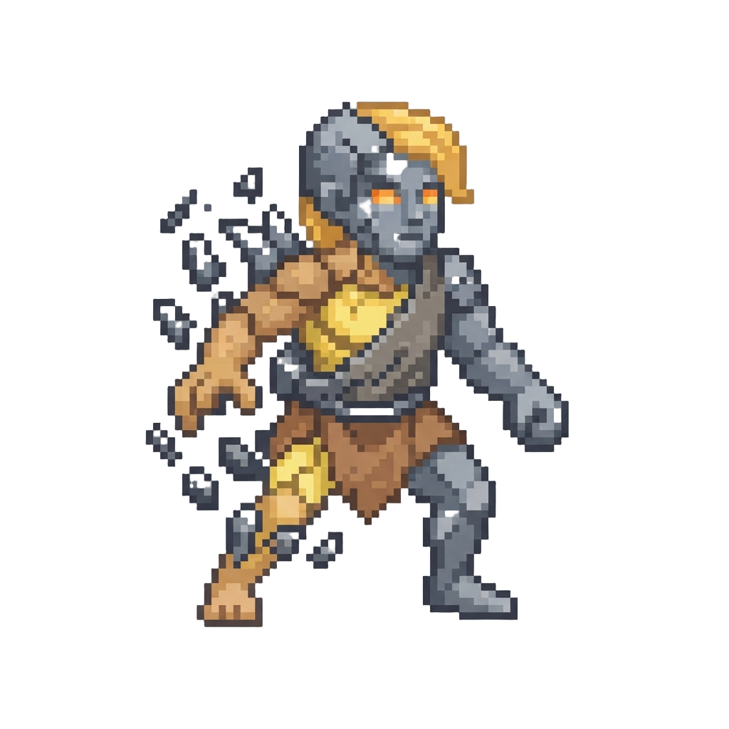A Stone Statue Clone That Suddenly Comes to Life