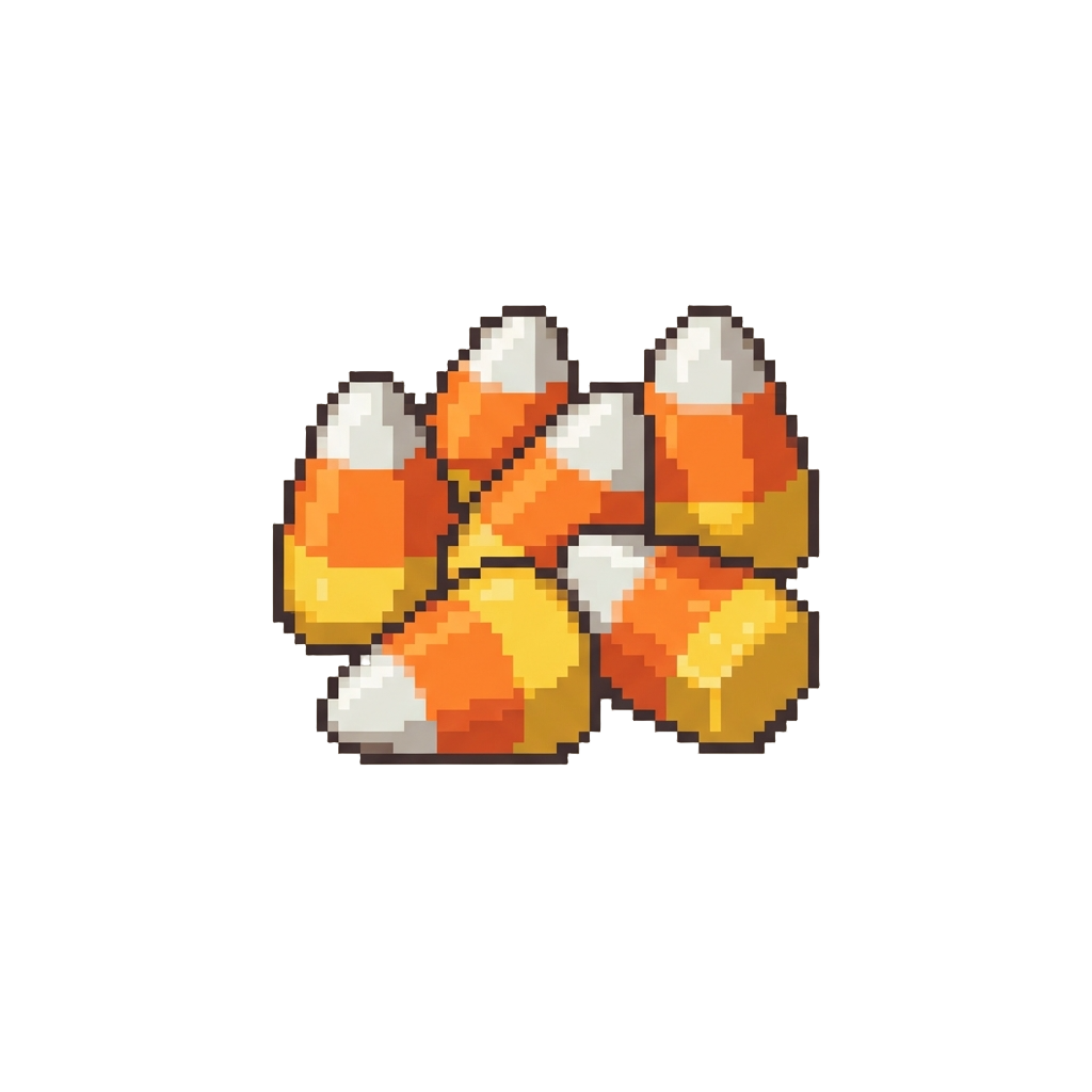 A Handful of Sweet Candy Corn