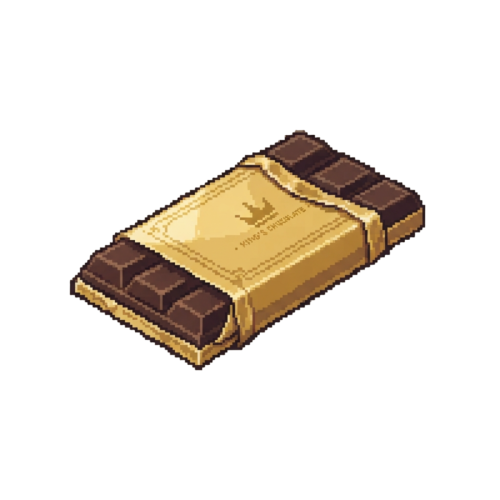 A Giant Golden King-sized Chocolate Bar