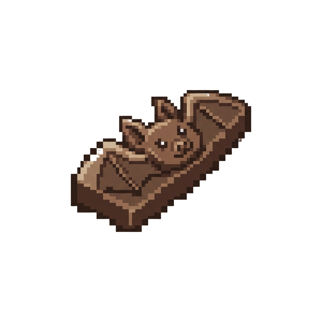 A Mini Chocolate Bat Bar