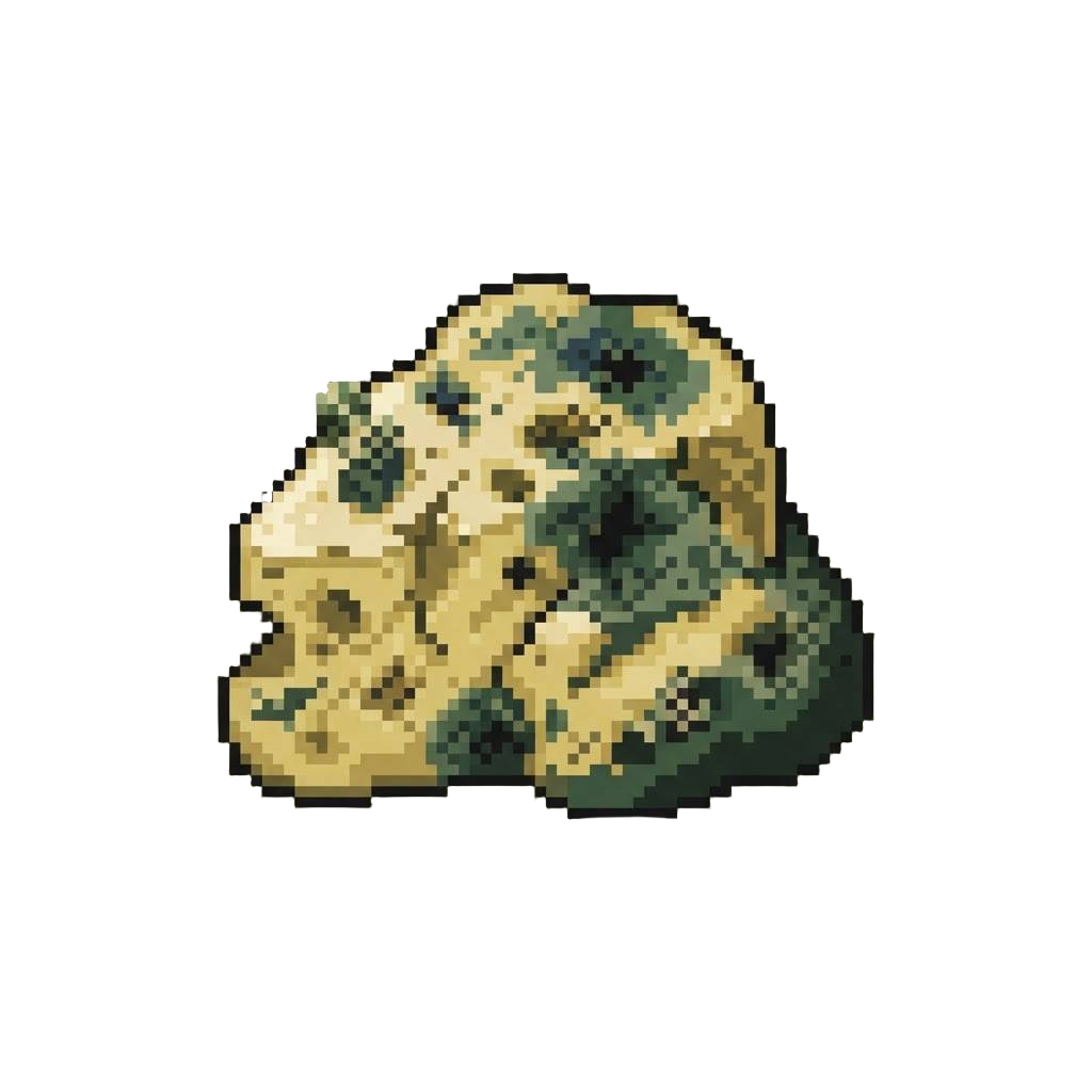 A Pile of Rotting Moldy Zombie Cheese