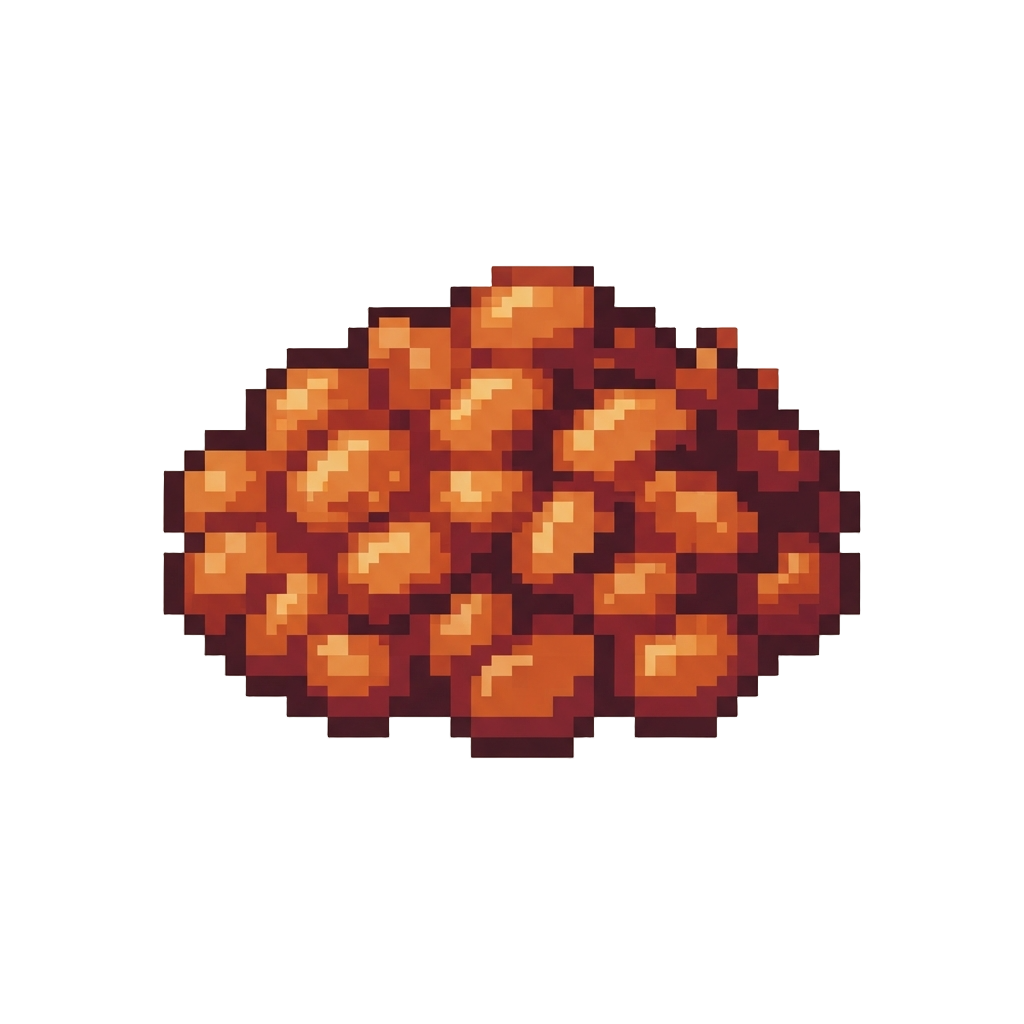 A Messy Avalanche of Warm Baked Beans