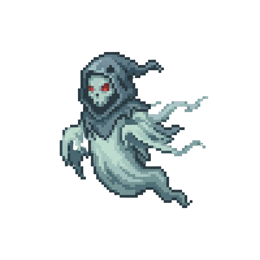 A Ghoulish Pale Ghostly Phantom