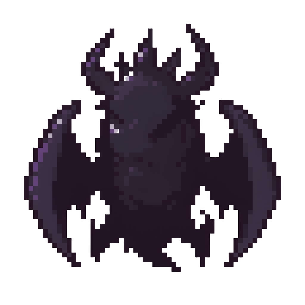 A Terrifying Horned Shadow Demon