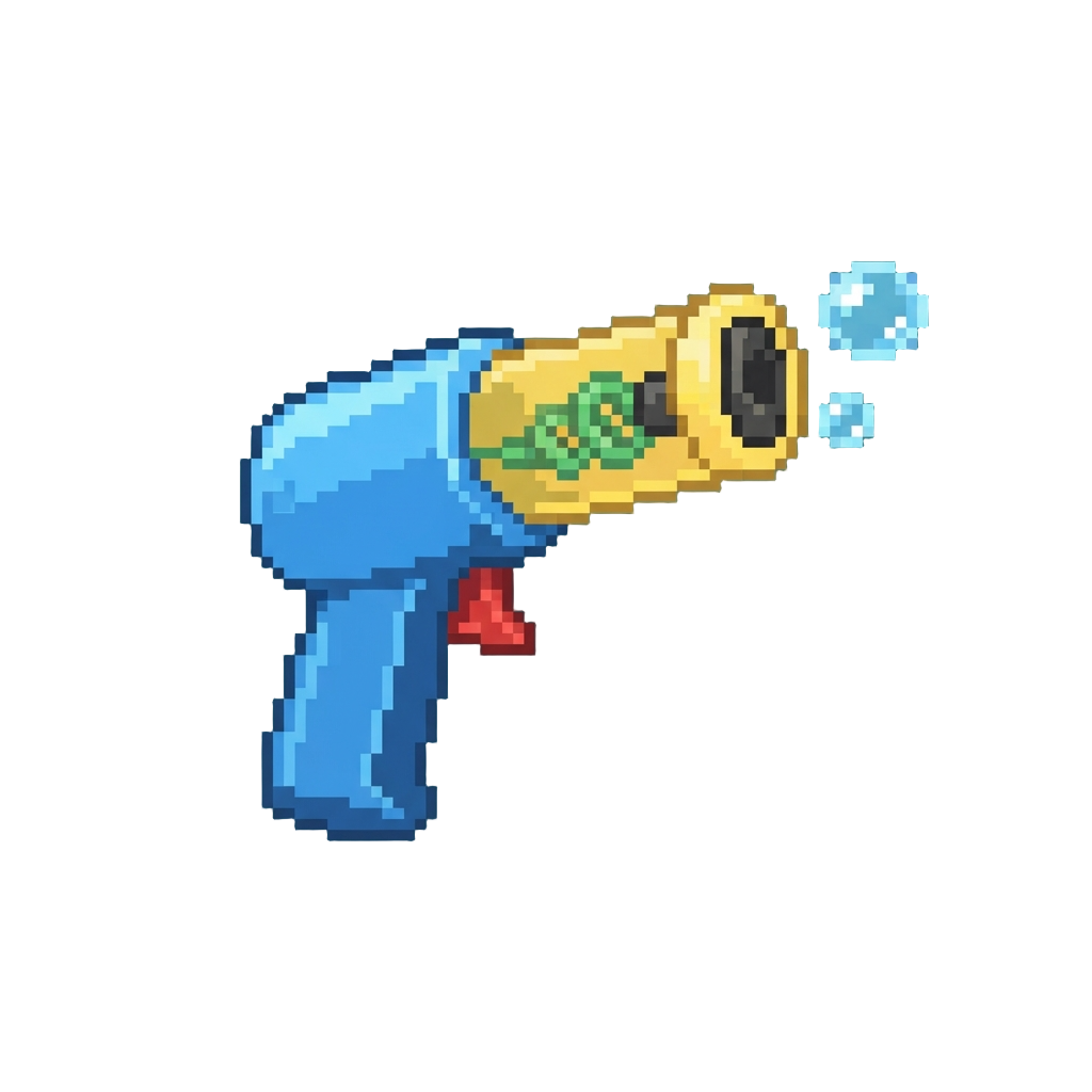 A Bubble Blower Gun