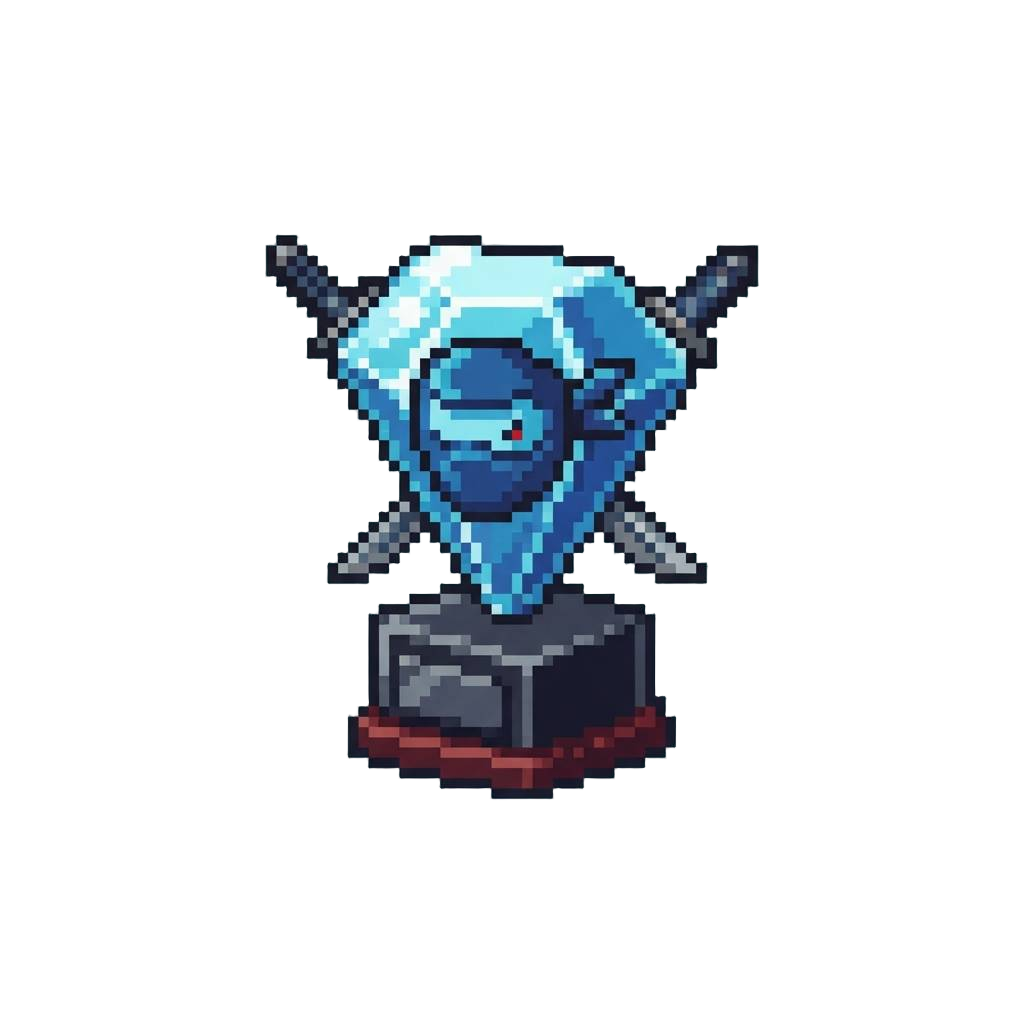 Secret Master Shinobi Diamond Trophy Graphic