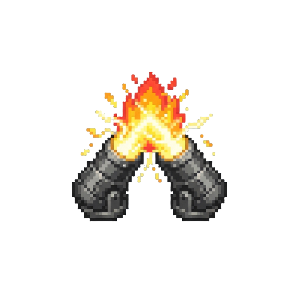 A Dual-cannon Energy Overload Barrage