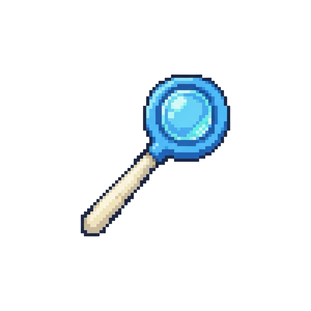 A Bright Blue Bubble Wand