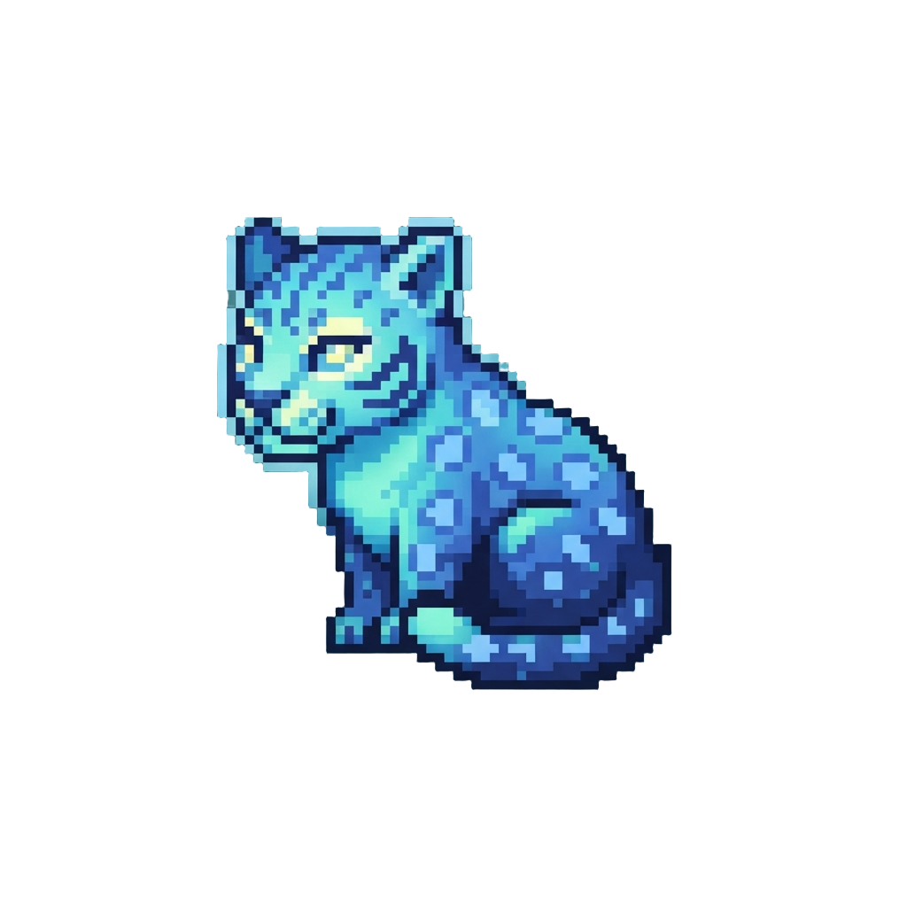 A Glowing Spirit Jaguar