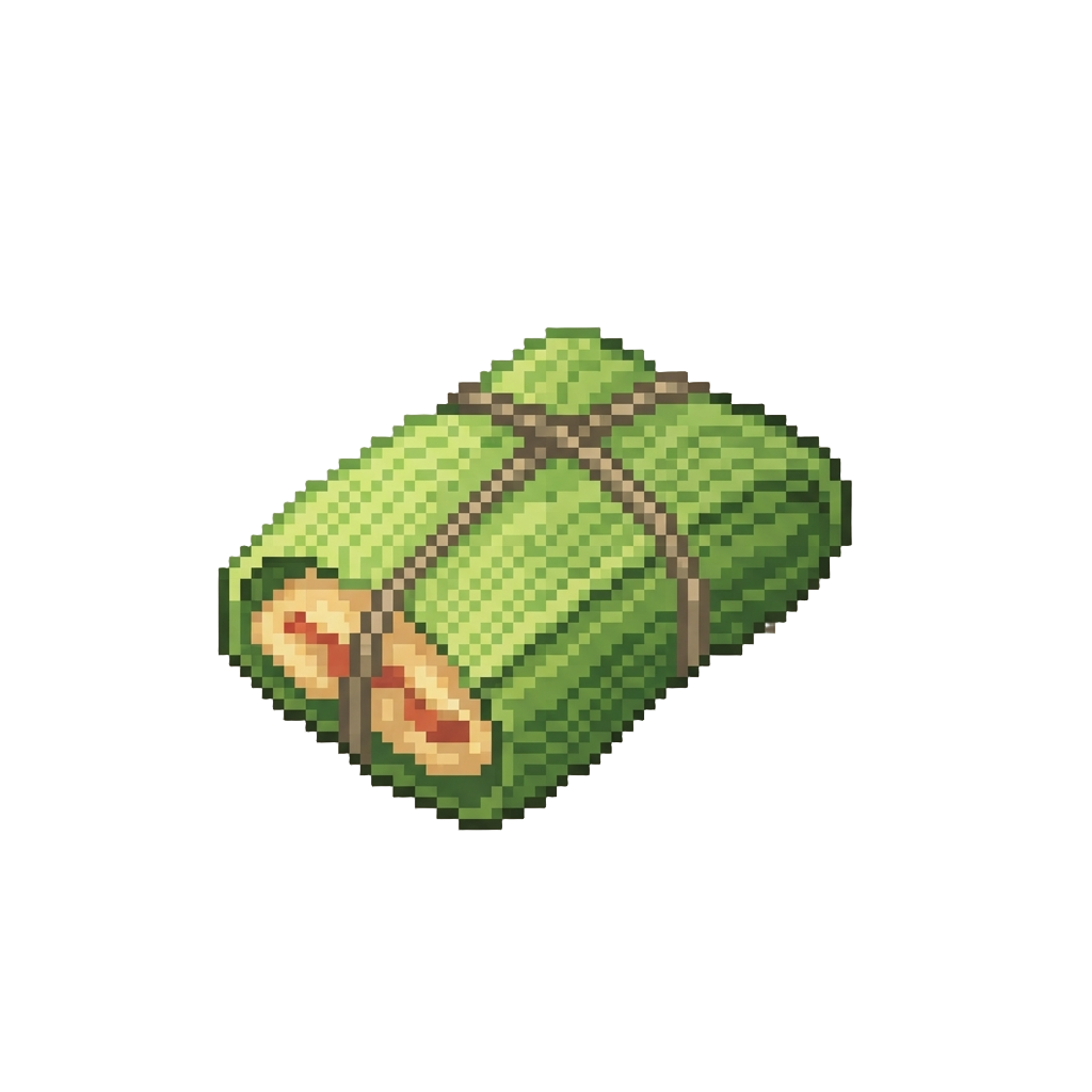 A Beautiful Hand-woven Tamale Bundle