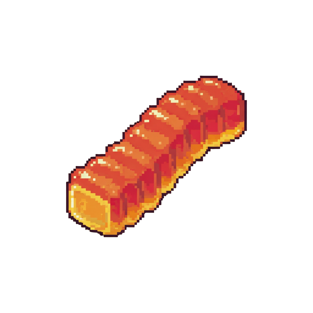 A Giant Oversized Gummy Worm